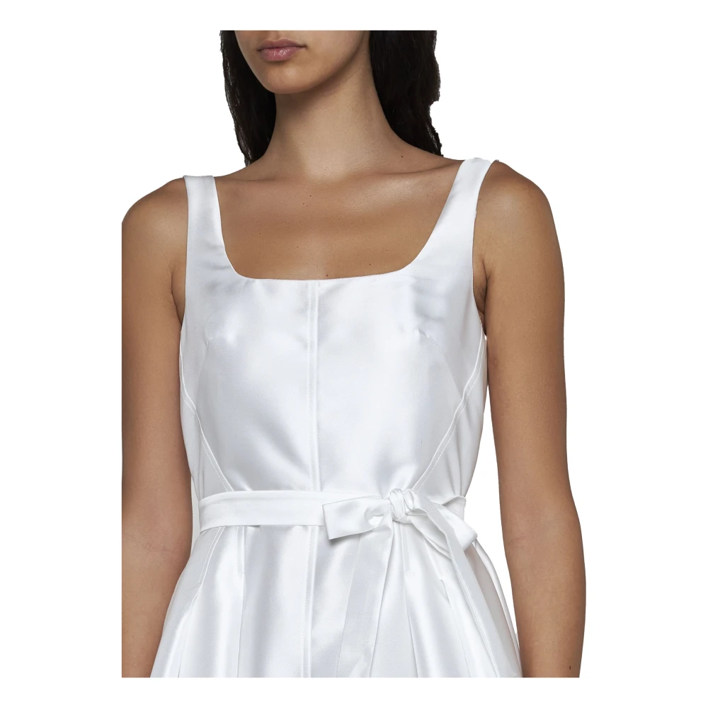 Blanca Vita Elegante Lint Jurken White Dames
