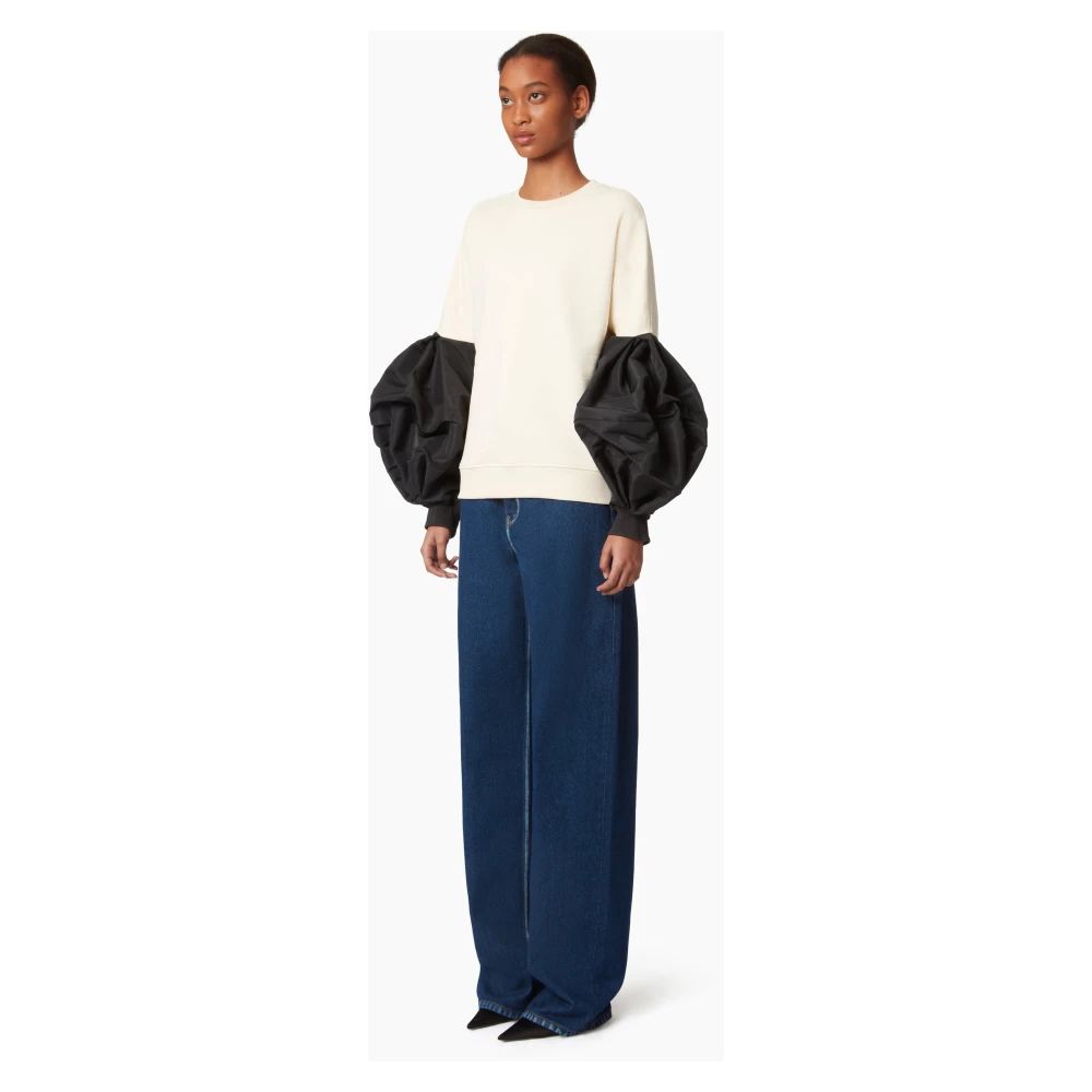 Nina Ricci Geweven Trui MET Cocon White Dames