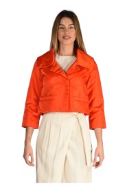 Add Giacca Corta Arancio Donna