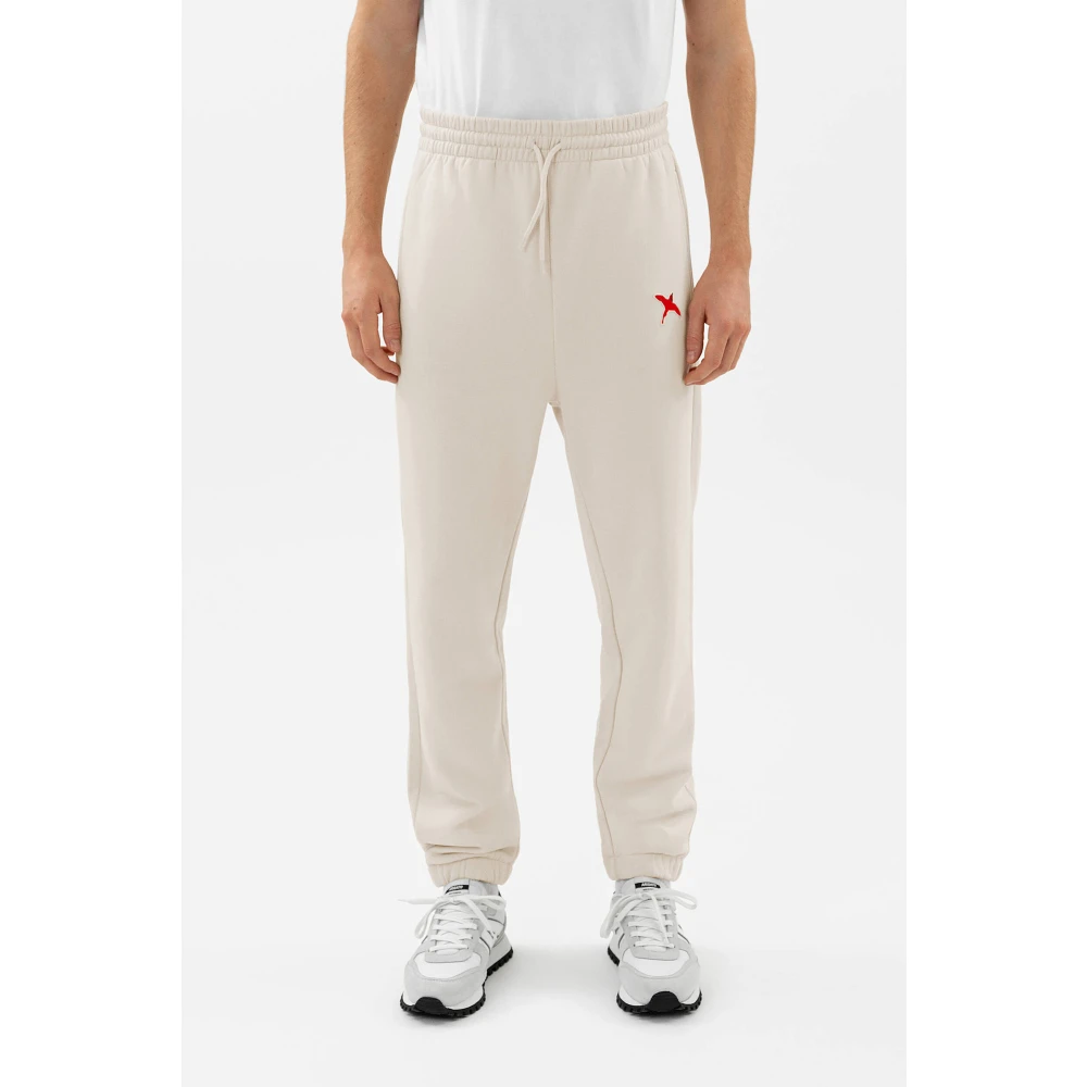 Axel Arigato Rode Bij Vogel Sweatpants Beige Heren