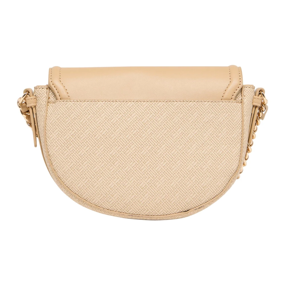 carlo colucci Stijlvolle Bastoptik Handtas Beige Dames