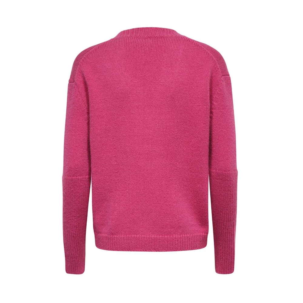 Tom Ford Geribbelde Wollen Trui Pink Dames