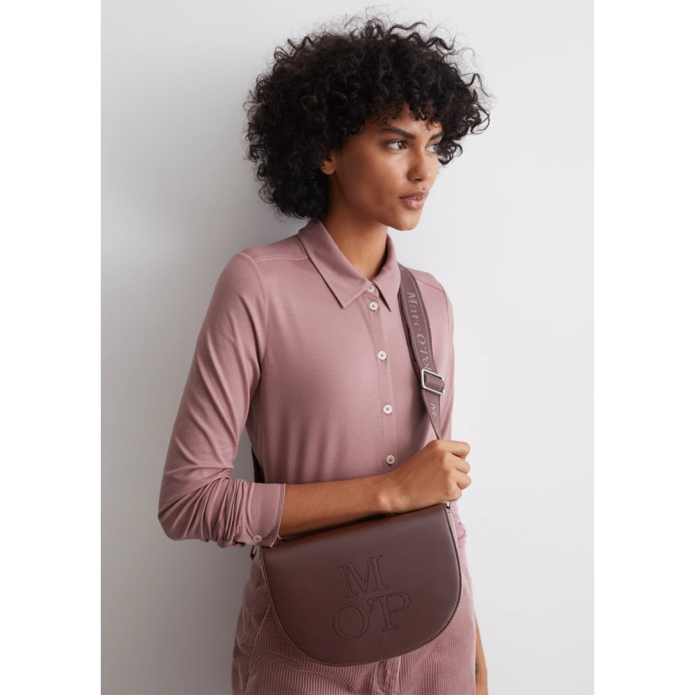 Marc O'Polo Schoudertas klein Brown Dames