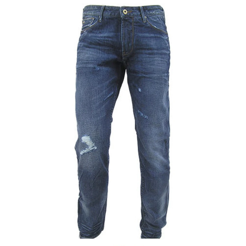 Emporio Armani Casual Rechte Pijp Jeans Blue Heren