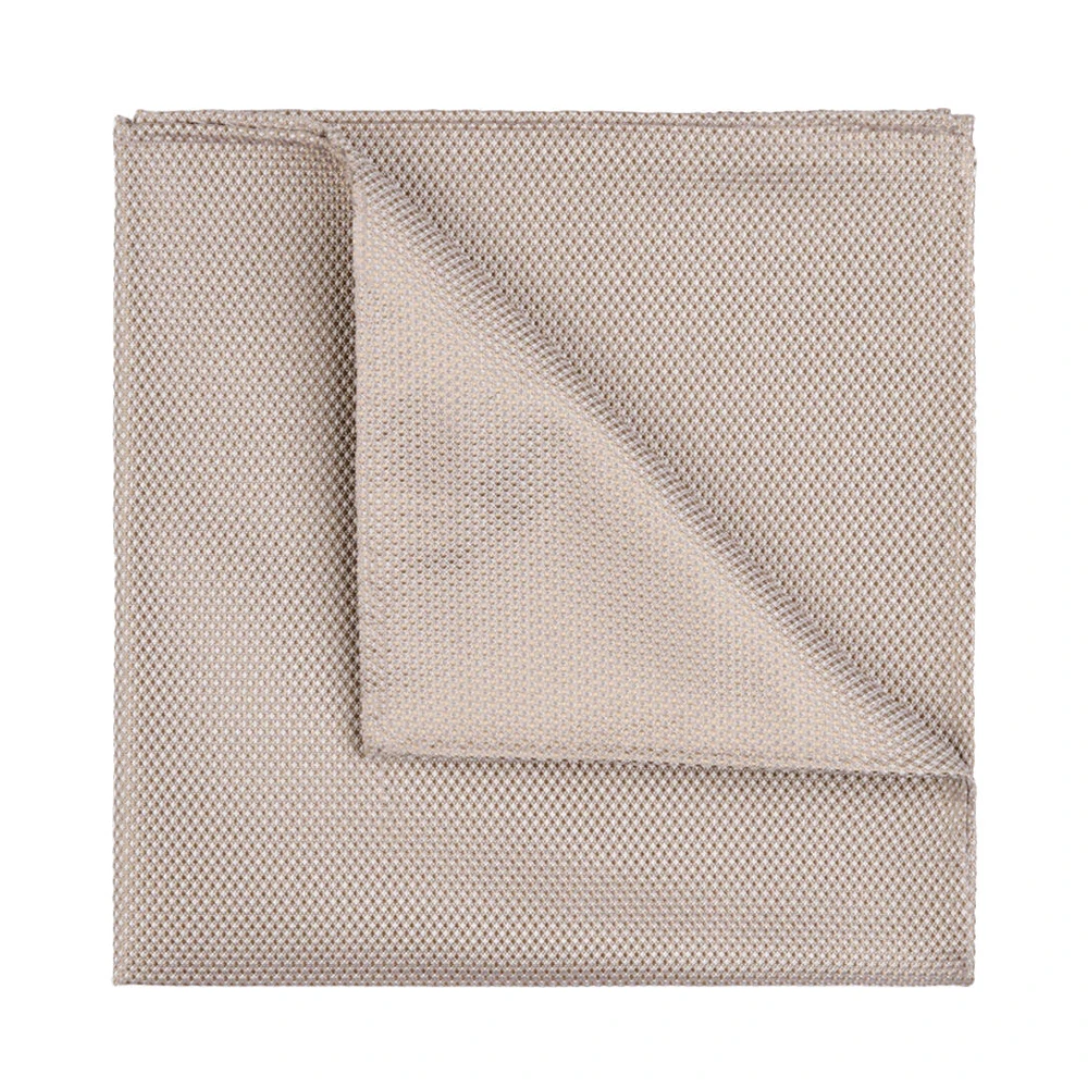 Profuomo Zijden Geweven Beige Accessoire Beige Dames