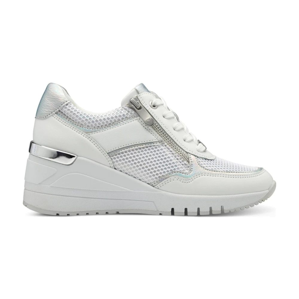 Marco Tozzi Women's White Sneakers, 5 Uk, Trainers For