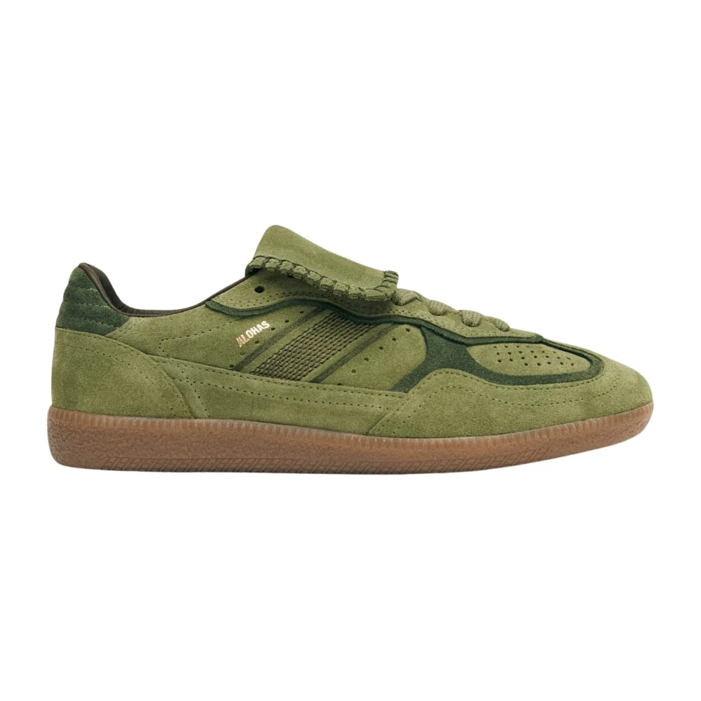 Alohas Tb.490 Club Suede Groene Leren Sneakers unisex Schoenen