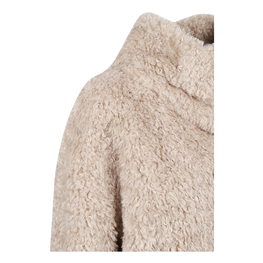 Herno Polyester Jas Gemaakt in Roemenië Beige Dames