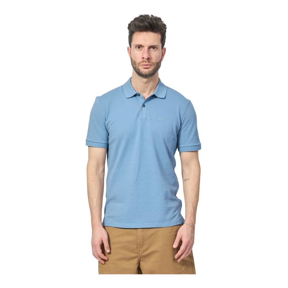 Hugo - Tops > Polo Shirts - Blue - Hugo - Modalova