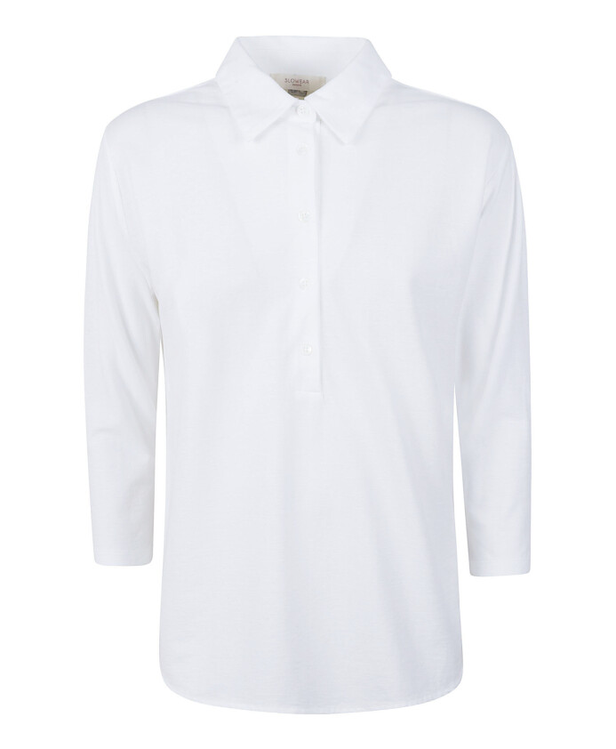 polo-en-coton-blanc