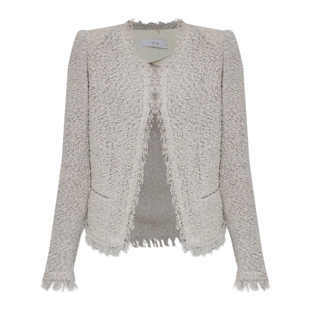 Iro Gray Cardigan Shavani - Female - Cardigans - M - Knitwear