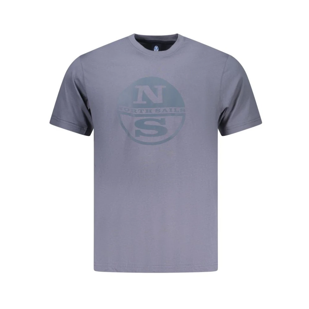 North Sails Hombre Azul Camisetas, Talla: L