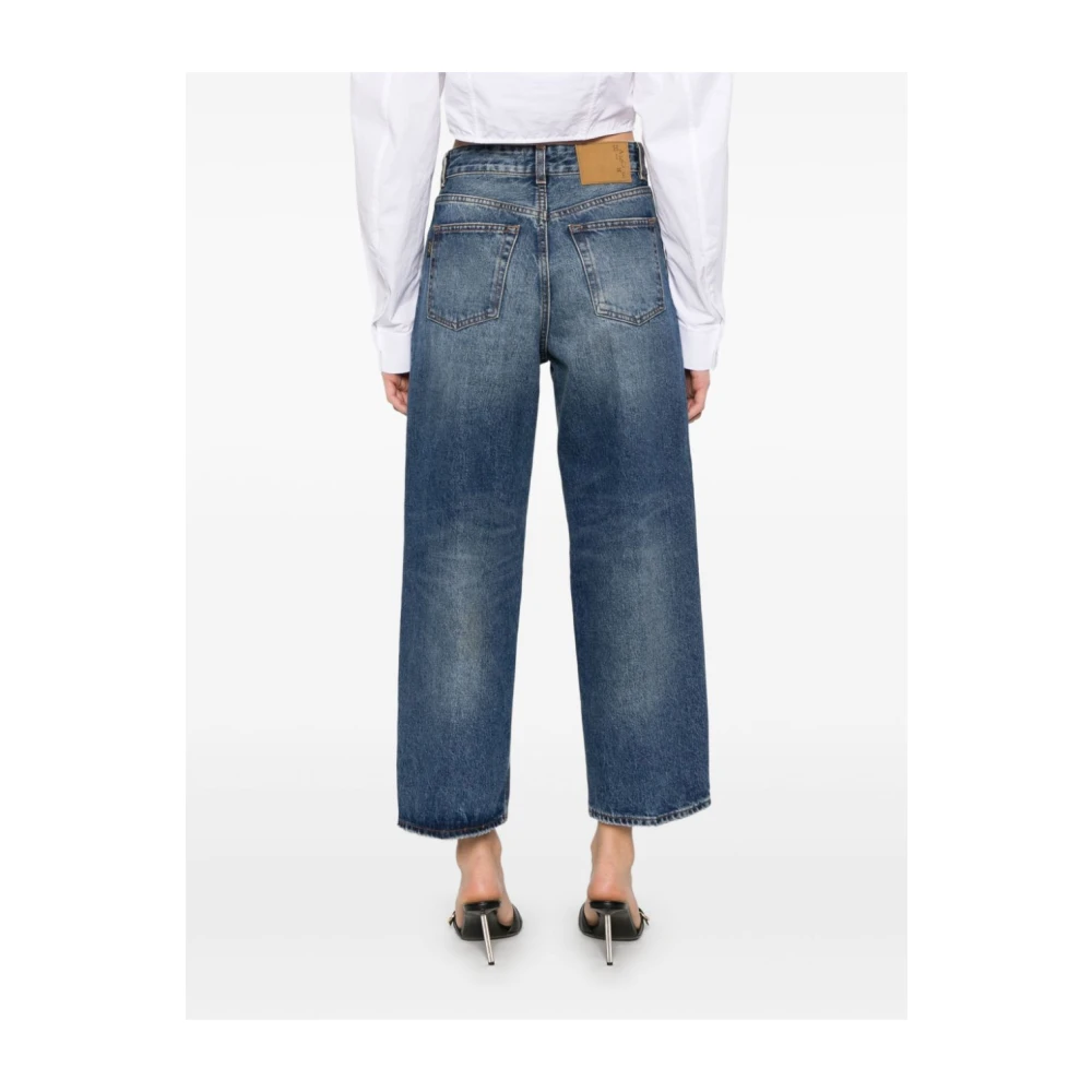 Haikure Straight Jeans Blue Dames