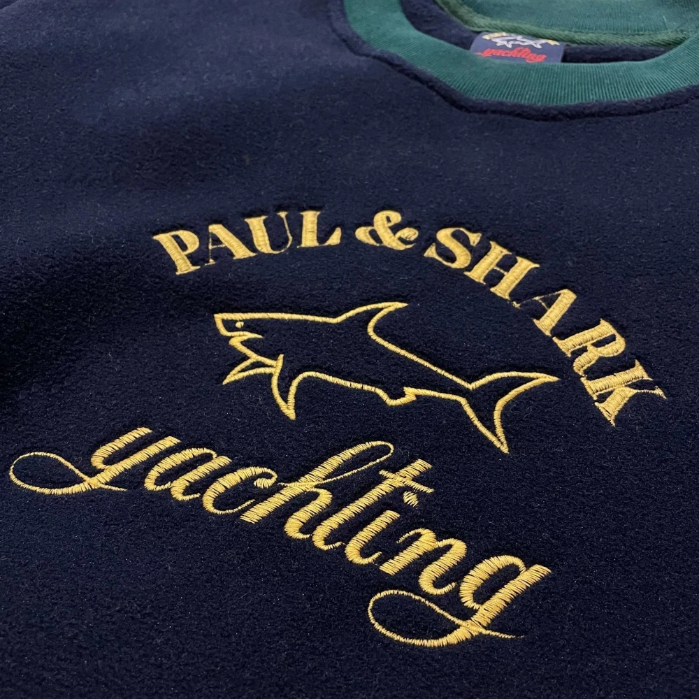 PAUL & SHARK Fresh Crewneck Fleece Sweatshirt Navy Multicolor Heren