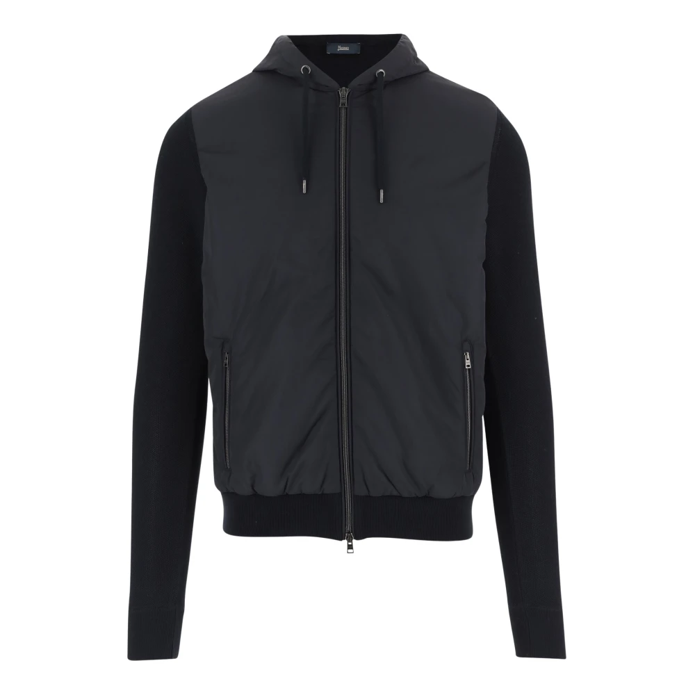 Herno Uomo Blu Felpe, L, New,