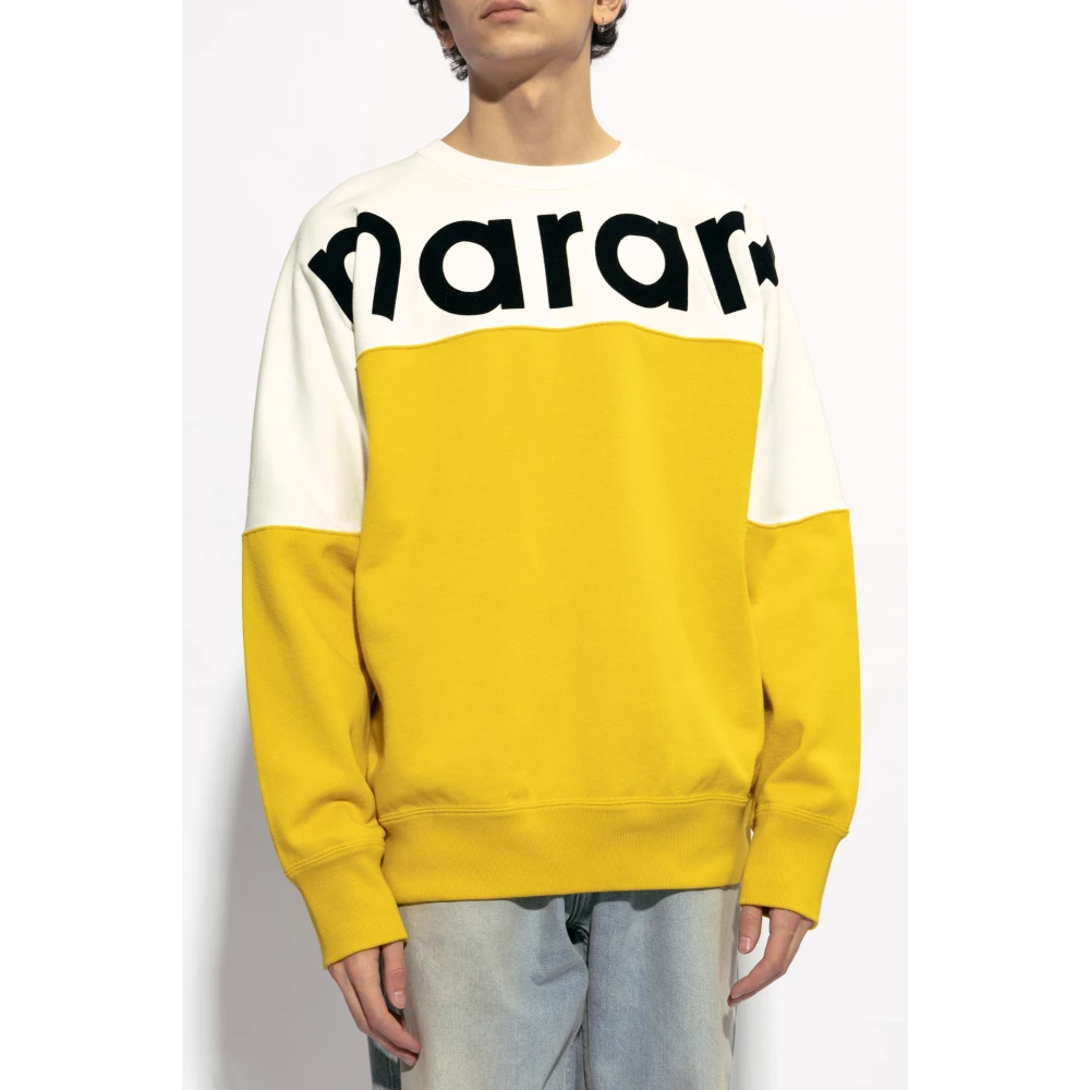 Isabel marant Howley sweatshirt Yellow Heren