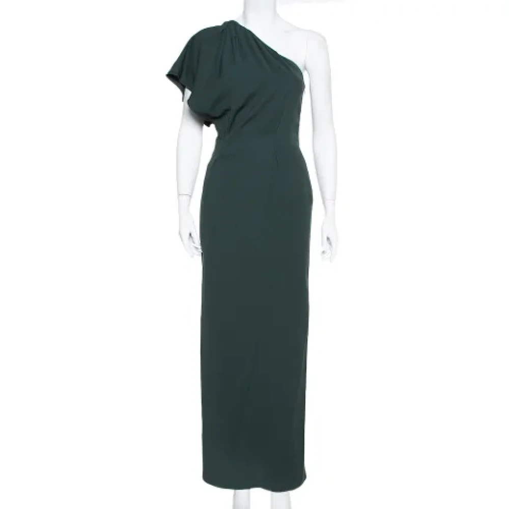 Fendi Vintage Pre-owned Fabric dresses Green Dames