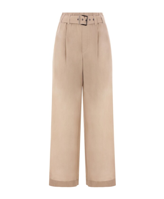 beige-elastiske-bukser-med-box-pleat-detalje