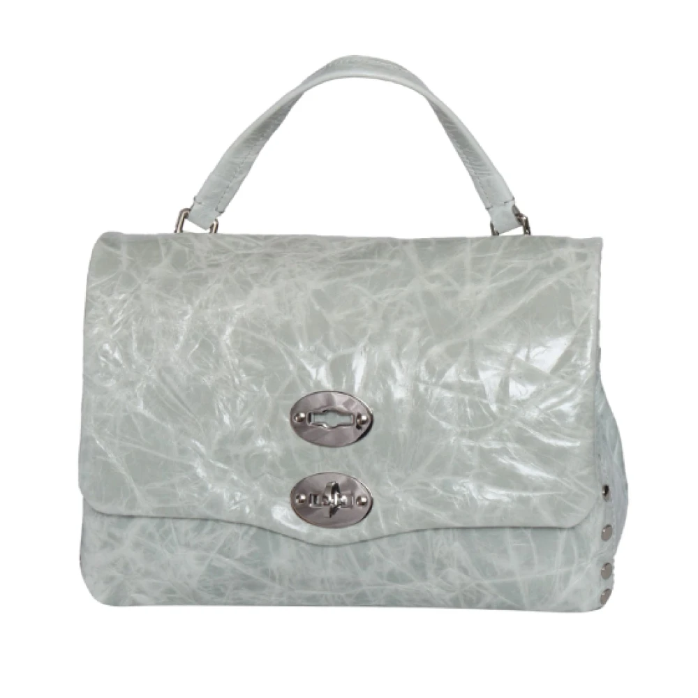 Zanellato Stijlvolle Postina Jagger Tassen Collectie White Dames