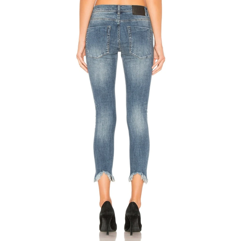 One Teaspoon Kleding Jeans Blue Dames