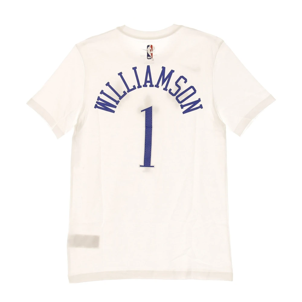 Nike City Edition Zion Williamson Tee White Heren