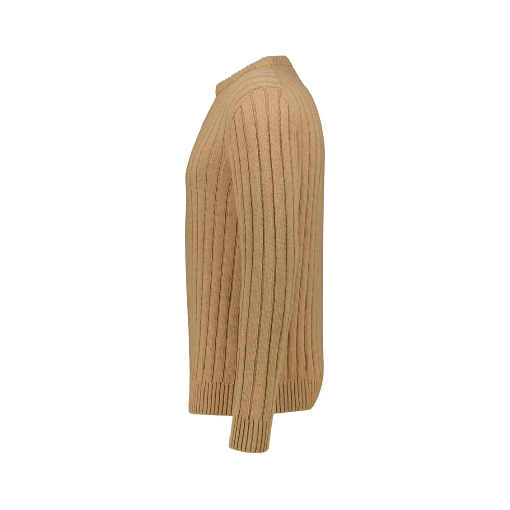 Hugo Boss Stijlvolle Gebreide Vest Beige Heren