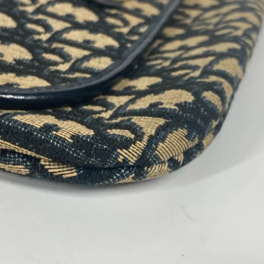 Dior Vintage Pre-owned Cotton dior-bags Beige Dames