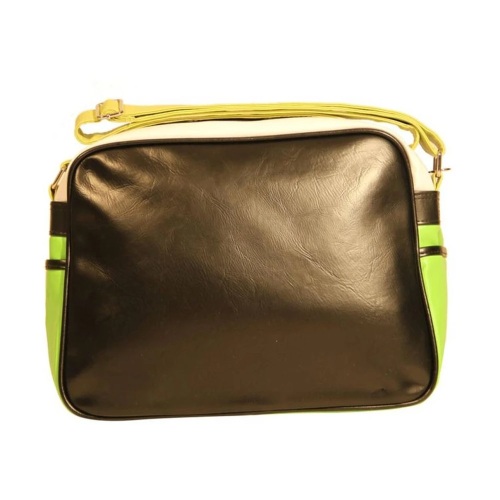Gola Groene Stoffen Handtas met Logo Print Green Dames
