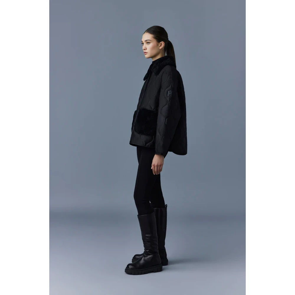 Mackage Kenzy Lichtgewicht Jas Zwart Black Dames