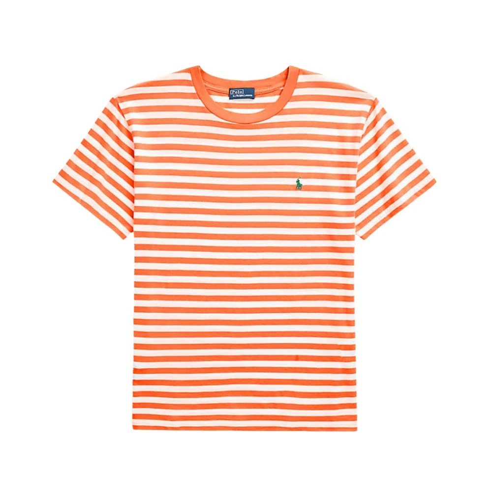 Polo Ralph Lauren Stijlvol T-shirt voor mannen Orange Dames