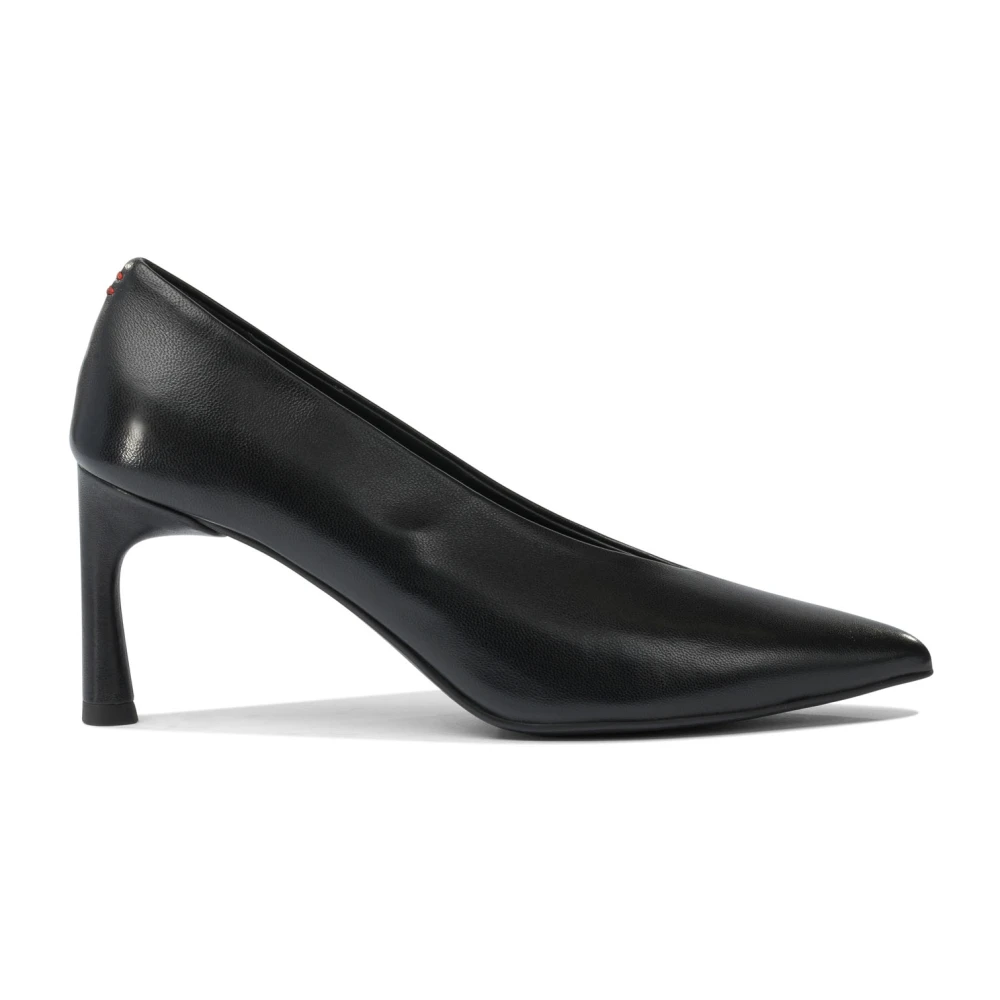 Halmanera Zwarte hakken schoenen voor vrouwen