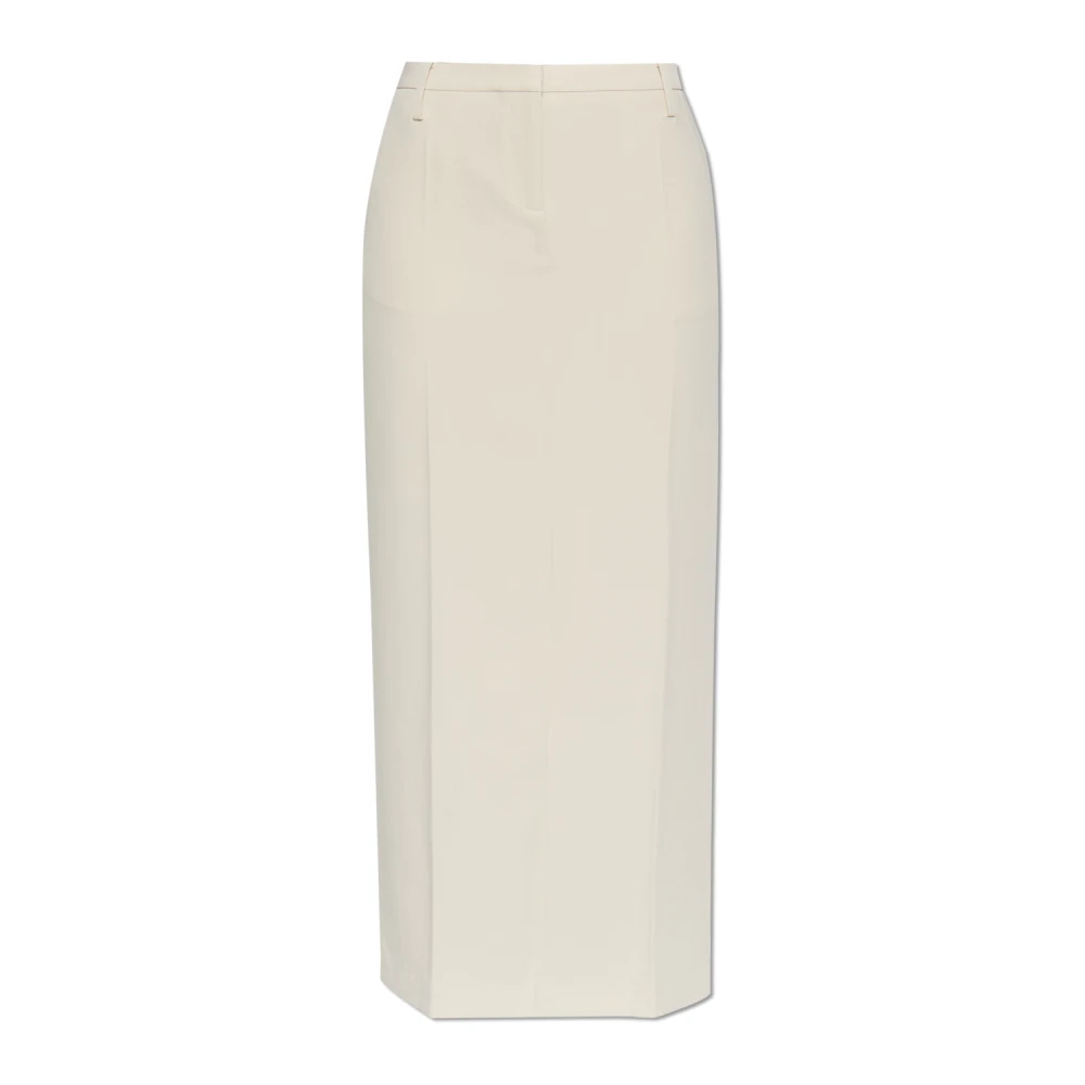Birgitte Herskind Rok met split Beige Dames