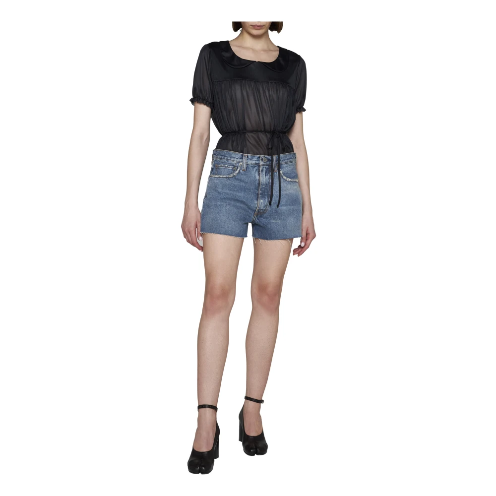 Maison Margiela Zwarte Jumpsuit Broek Black Dames
