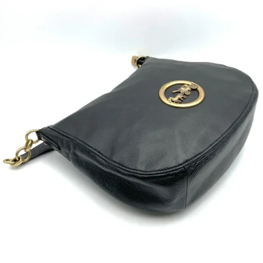 Coach Pre-owned Leather handbags Black Dames