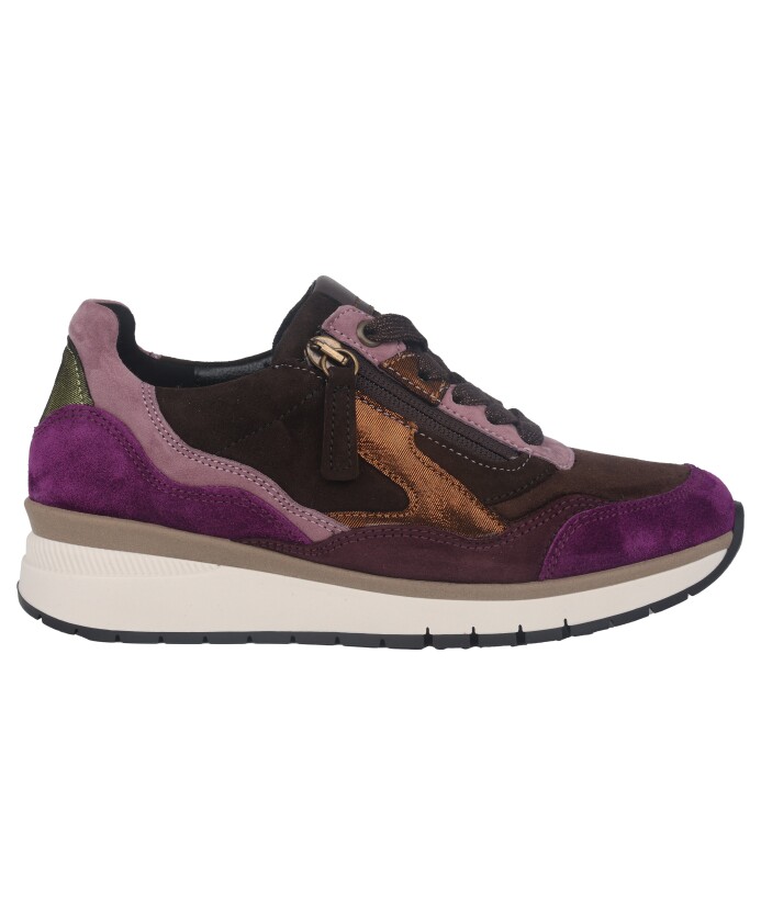 wijde-sneaker-in-paars-multikleur