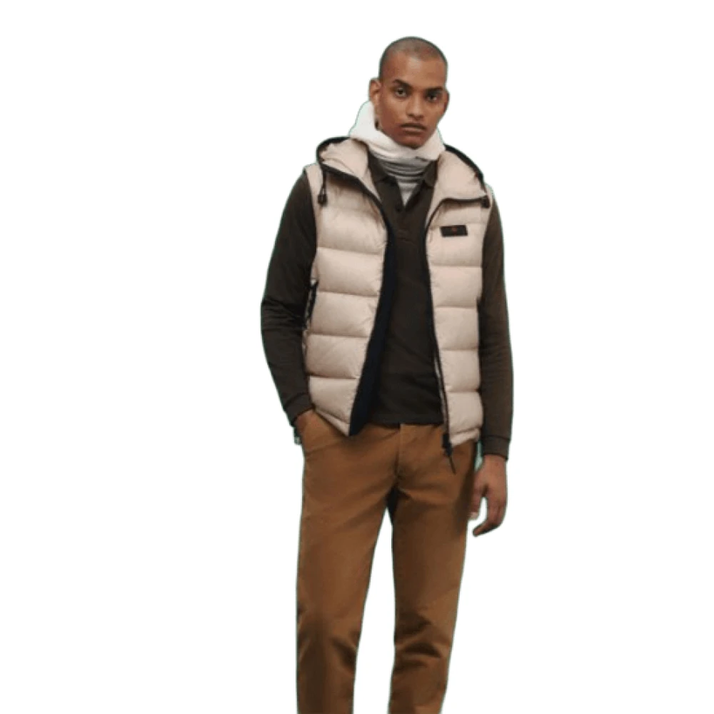 Peuterey Capuchonjas Beige Heren