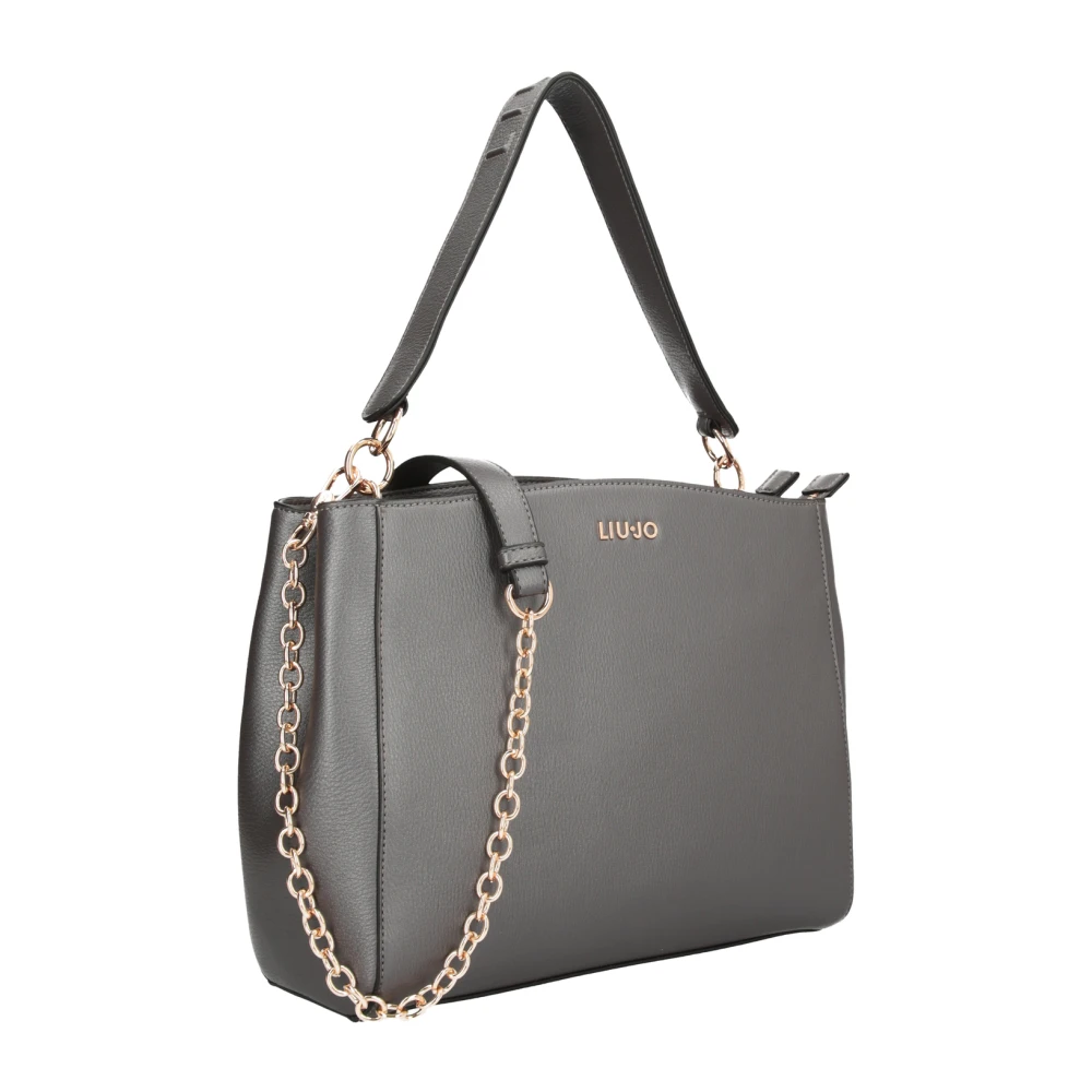 Liu Jo Top Handle Tas ECS M Stijl Gray Dames