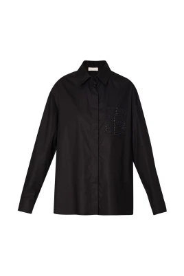 Studded Oversized Shirt
