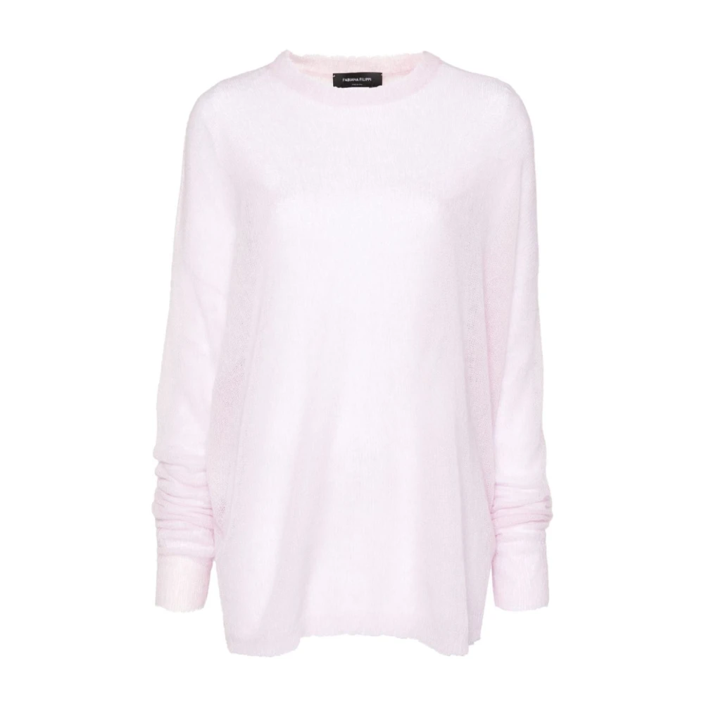 Fabiana Filippi Casual Jersey Top Pink Dames