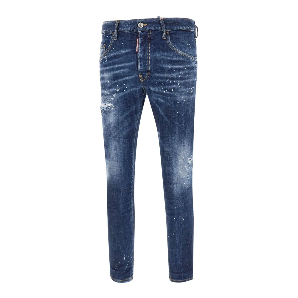 Dsquared2 Men's Blue Slim-Fit Jeans