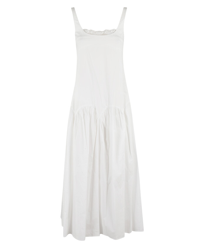 egret-poplin-kant-midi-jurk