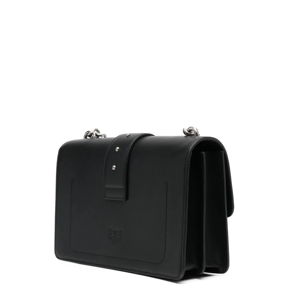 pinko Love One Classic Cross-body Tas Black Dames
