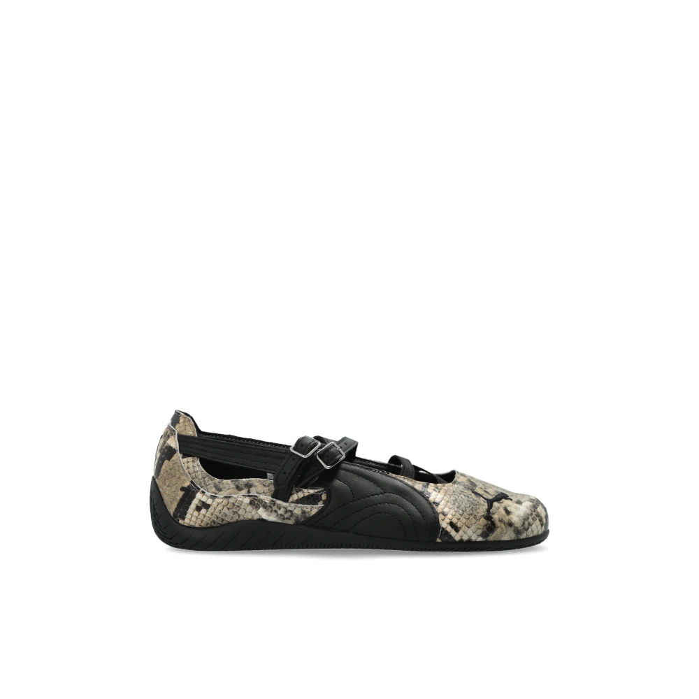Puma Women's Beige Speedcat Ballet Snake Wns