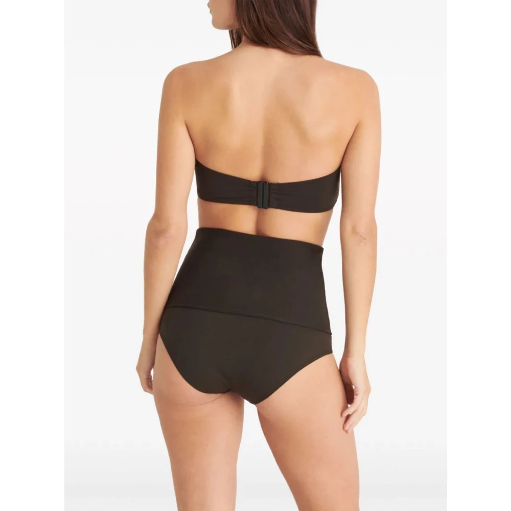 Eres Hoge Taille Bikini Broekjes Green Dames