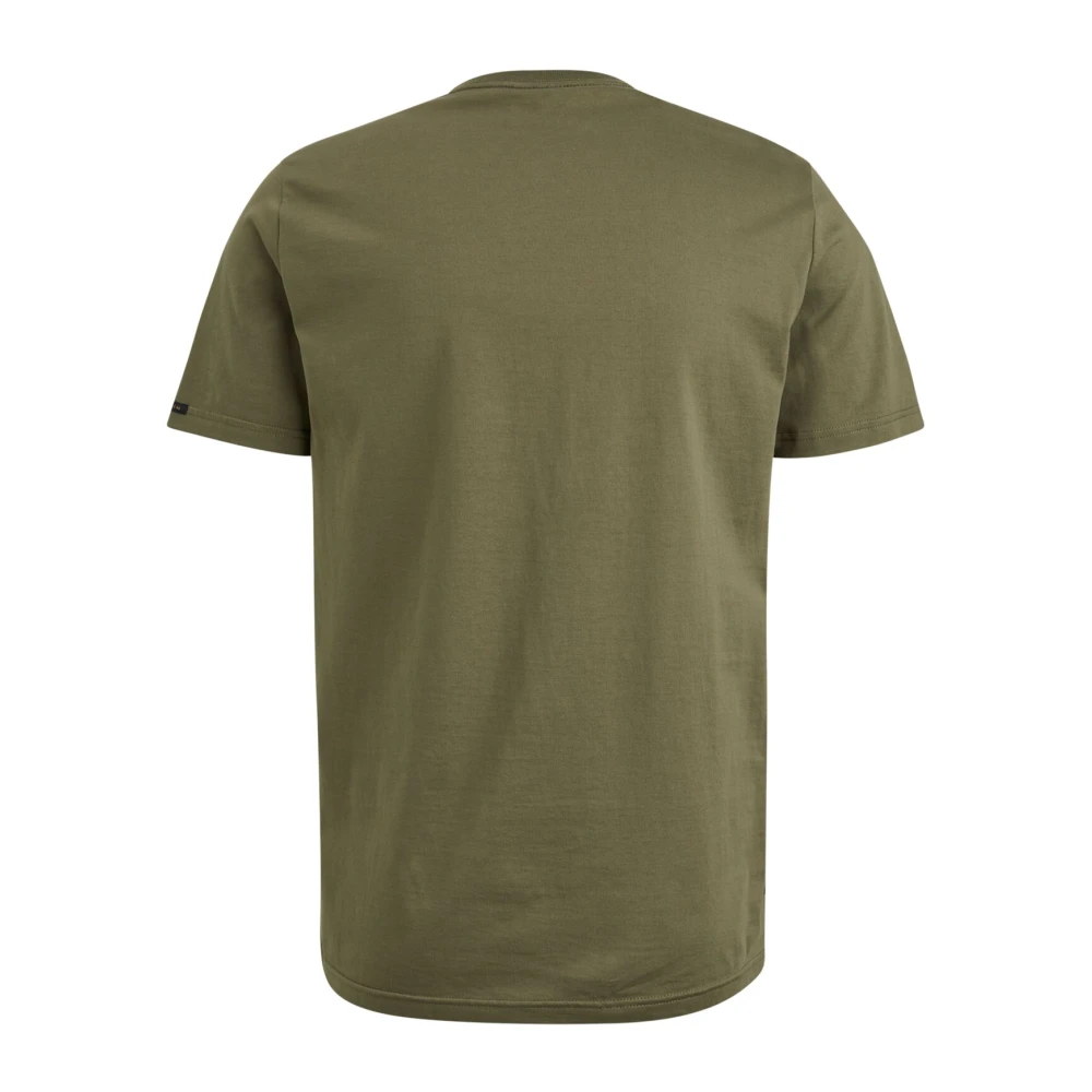 PME Legend Cargo Vliegtuig Print Jersey T-Shirt Green Heren