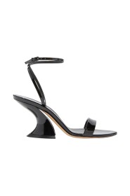 Sandalen met hoge hakken