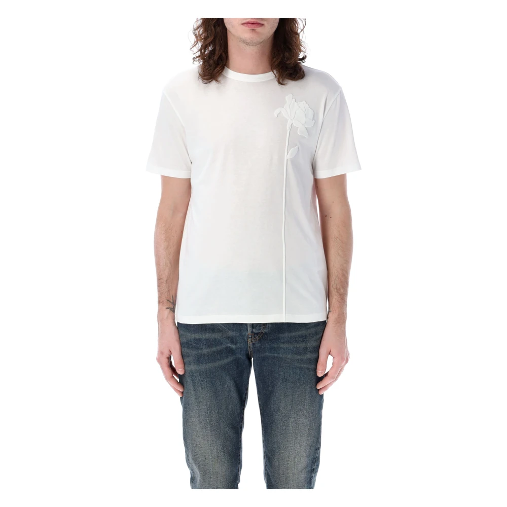 Valentino Garavani Klassiek T-shirt White Heren