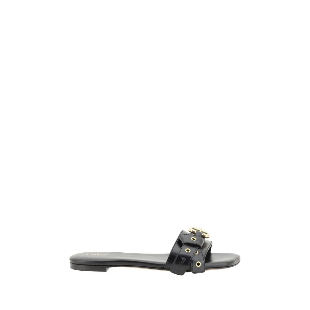 Shoes > Flip Flops & Sliders > Sliders - - Chloé - Modalova