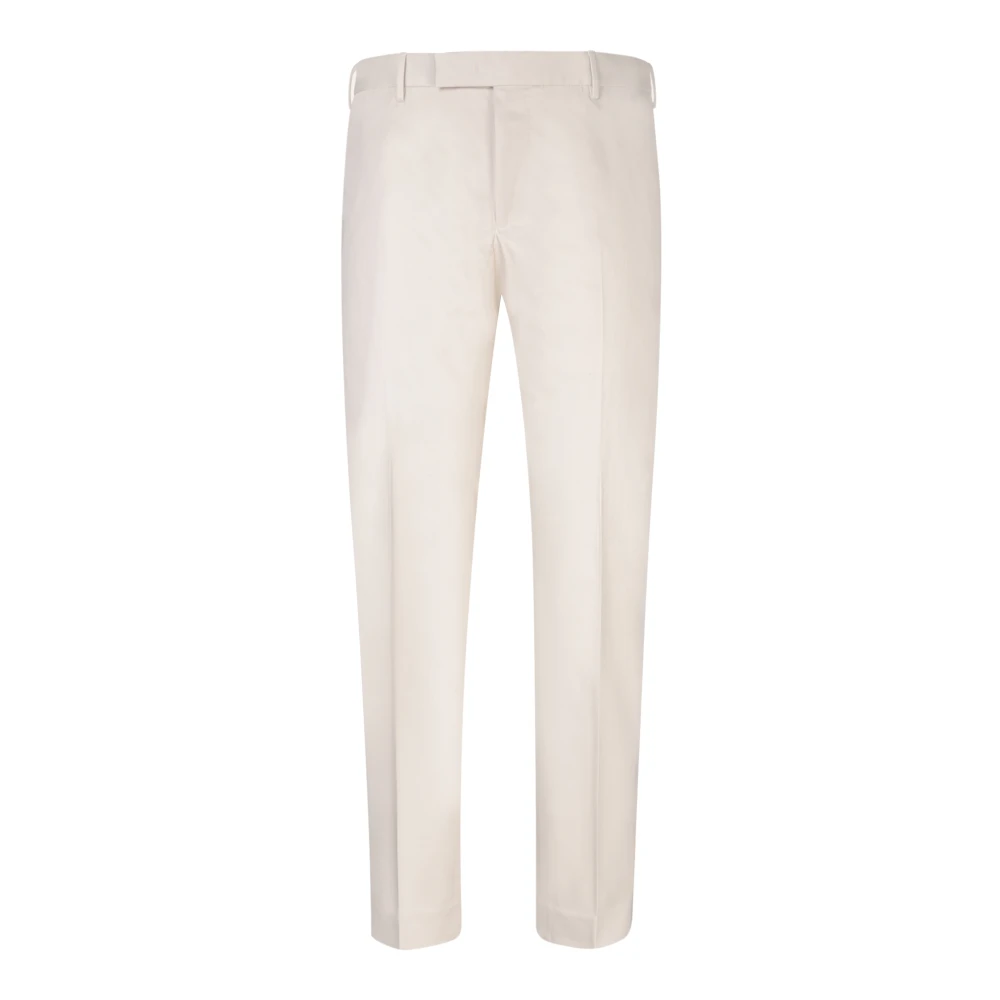 PT Torino Beige Straight Leg Broek Beige Heren