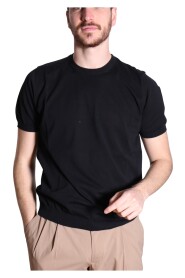 Drumohr T-Shirt Maglia 30gg Nero